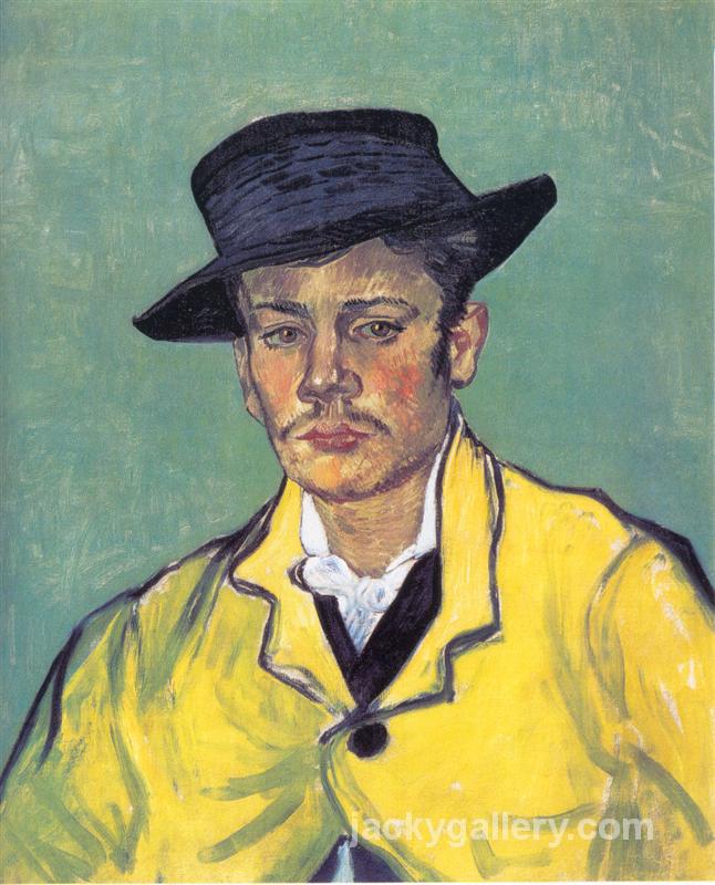Portrait of Armand Roulin, Van Gogh painting